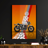 Royal Enfield Continental GT 650 – Classic Café Racer Poster